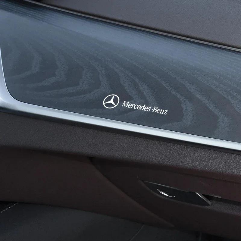 Auto Innen Zufällige Aufkleber Auto Zubehör Auto Lenkrad Aufkleber Für Für Mercedes Benz AMG C E S A GLE CLC klasse W204 W221 W205