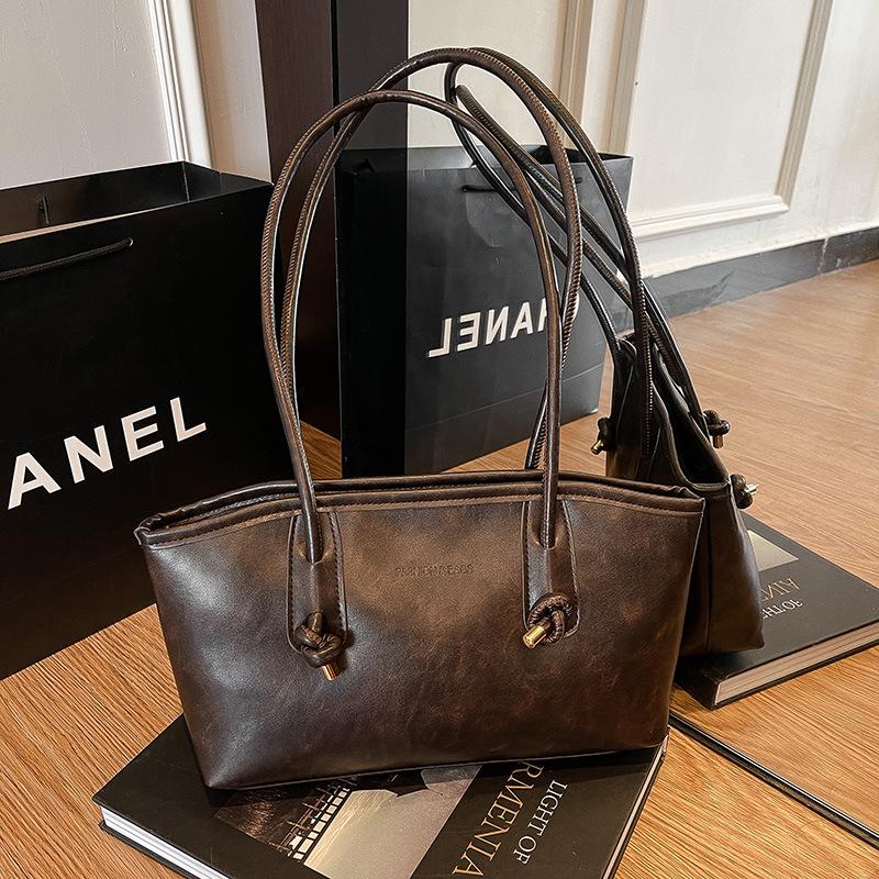 

Женская сумка-тоут для поездок 2025 года большой вместимости в ретро-стиле - Коллекция Осень/Зима