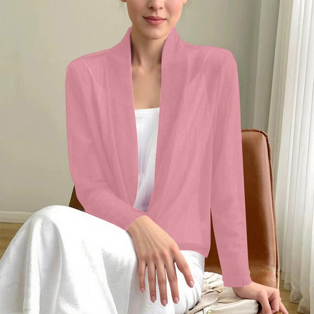 Damenmode Lässig Mode Schnürung Zwei-Wege Strickjacke Temperament Stretch Jacke