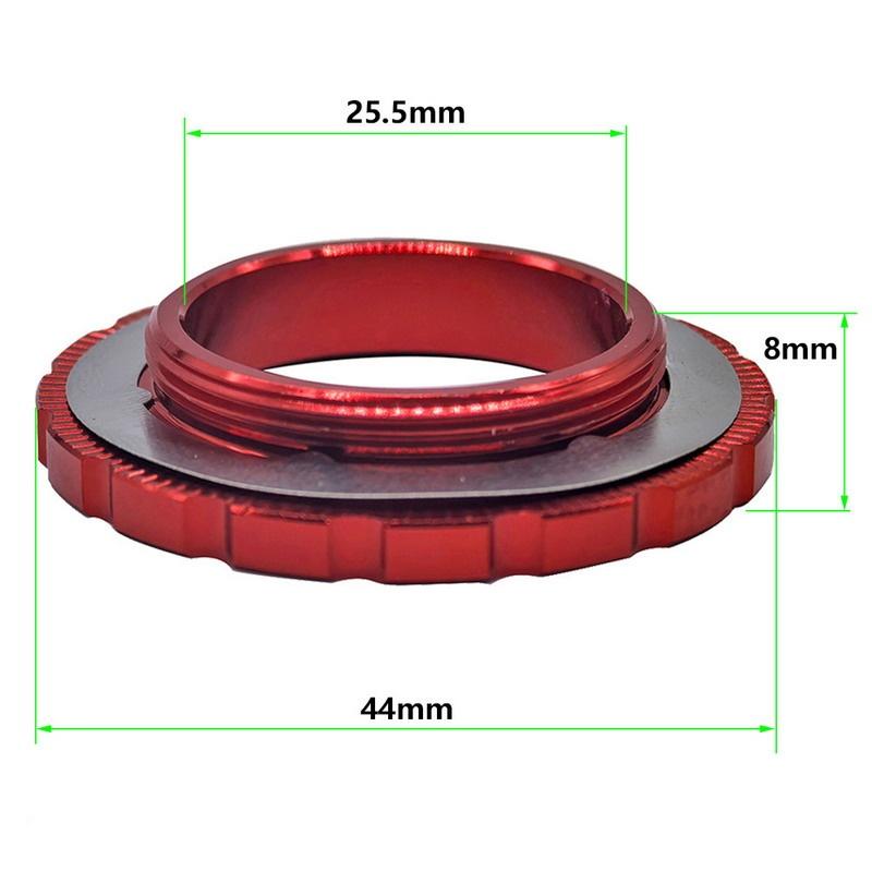 Anelli di Bloccaggio Centerlock per Mozzi Ruota Centerlock Mozzo Ruota Center Lock Anello di Bloccaggio Rotor-Lock Coperchio di Bloccaggio