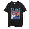 New Hip Hop Tshirt Kanye West 90s Vintage Graphics Tee Shirt For Unisex Oversize Cotton Tshirt Streetwear Unisex