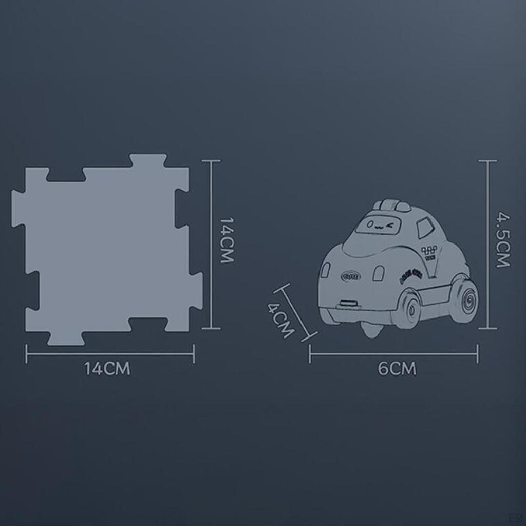 Cars, Slot Rail Toys for Car Construction Toys, Puzzle Game