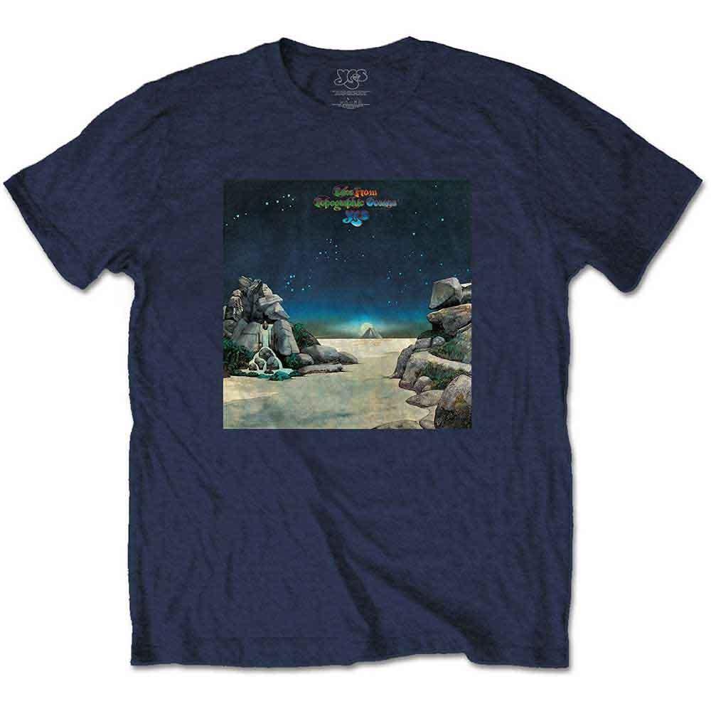 Yes Topographic Oceans Official Tee T-Shirt Mens XXXL