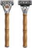 Bulldog Original Bamboo Holder with 2 Replacement Blades for Razor 5-blade Men's