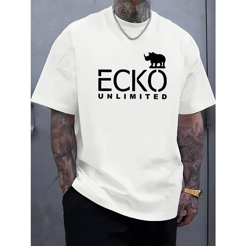 

Men S Casual T-Shirt for Summer with Round Neck And Short Sleeves, Made from Knitted Fabric for Ultimate Comfort, Perfect for Outdoor Activities S белый
