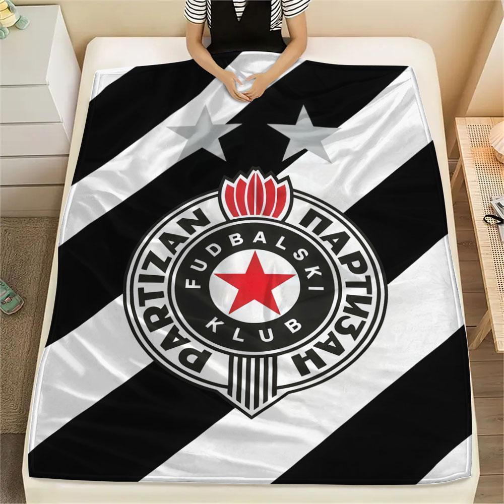 Partizan KK FlAannel Blanket, High quality Comfortable for All Seasons, Home Decor, Warmth and Comfort