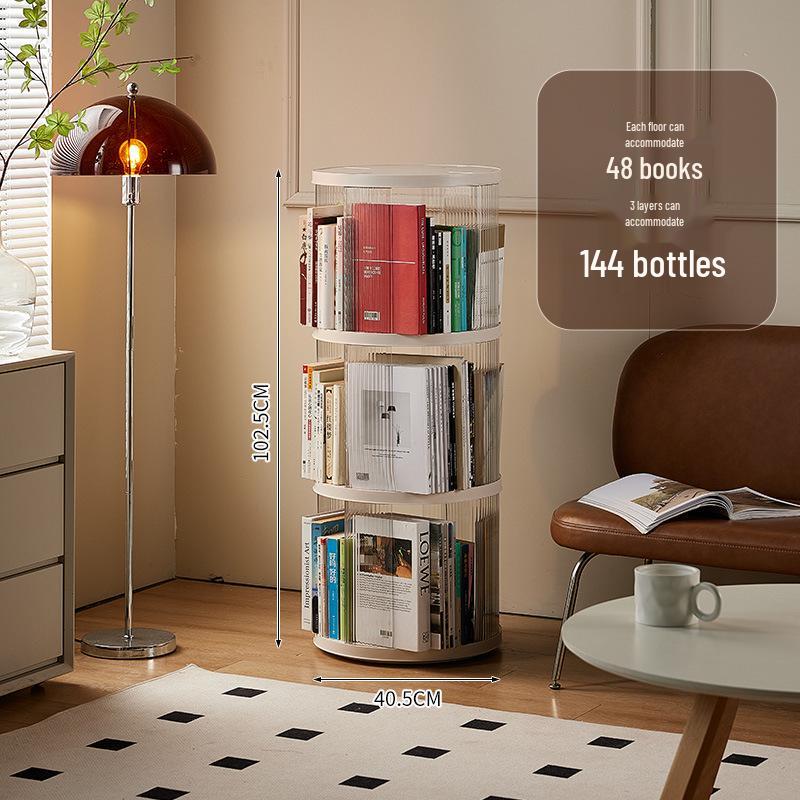 360° drehbarer Kinderbücherregal und Aufbewahrungsschrank