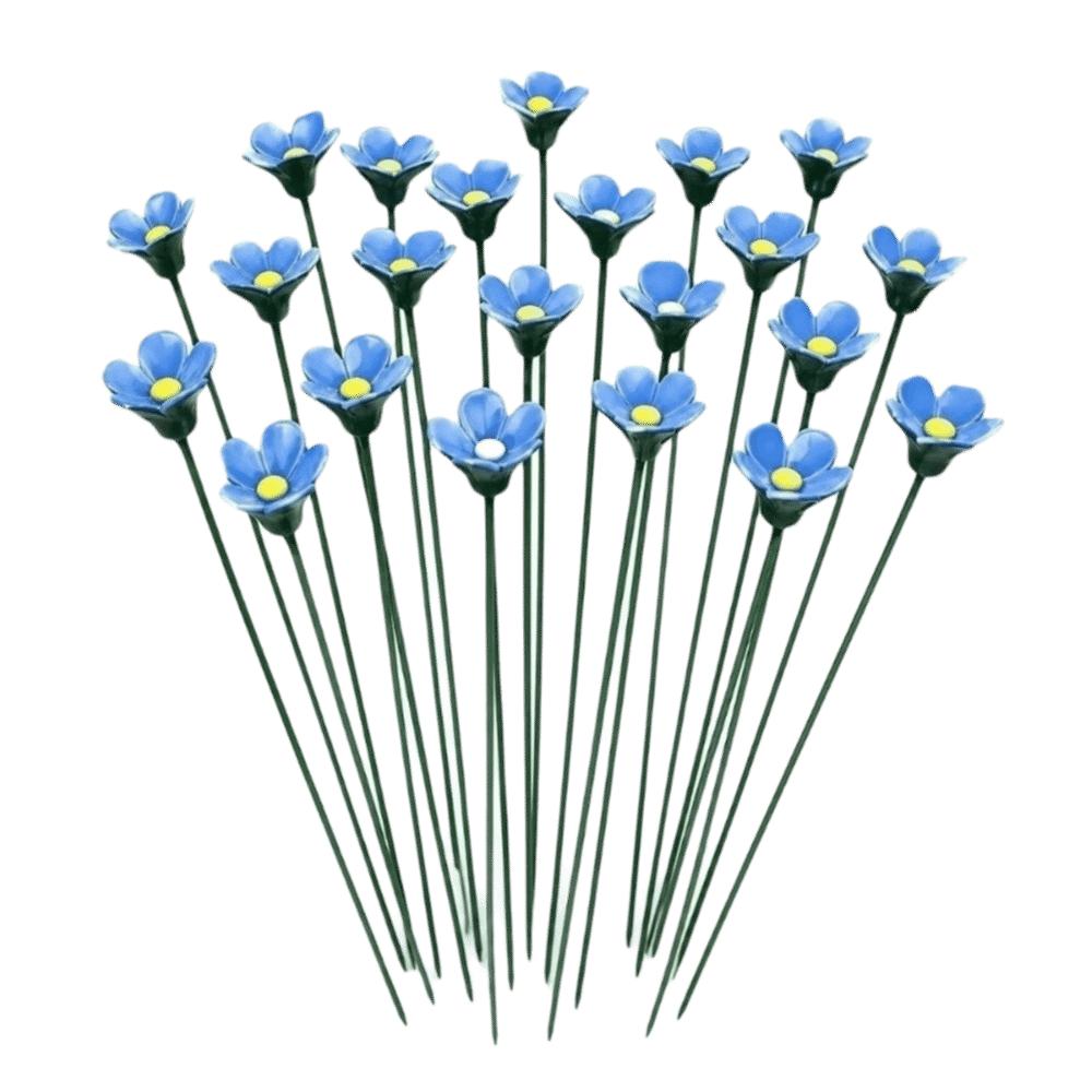 3 pcs Garden Decoration Bee Butterfly Water Dispenser Flower Shape Artificial Flower  Party Decor