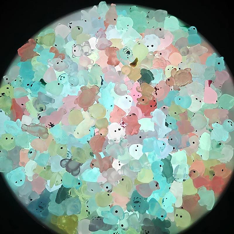 20 Bucăți Animal Mic Mini Drăguț Figurine de Joacă Pungă Surpriză Luminos Stil Cutie Oarbă Jucării Aleatorii Simulare Val Animal de Desene Animate Jucărie pentru Copii