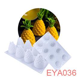 Fruit Shaped Silicone Mold Apple Pumpkin Candle Mold 3D Mousse Cake Mold Cake Decorating Candy Tool Kitchen Baking Supp