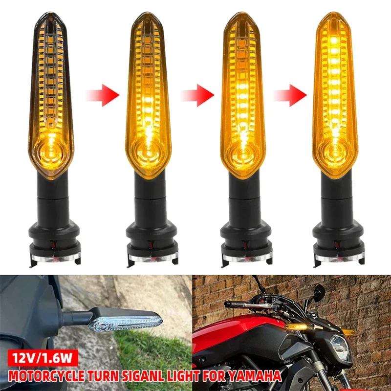 Lumină LED Semnalizare Lumină Curgere Apă pentru YAMAHA MT07 Semnalizator Tenere 700 XJ6 FZ6 MT09 Tracer 900 MT10 MT03 FZ25 Semnalizatoare