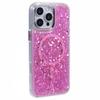 For iPhone 16 Pro Max Case Compatible with MagSafe Glitter Sequin Epoxy TPU+Acrylic Phone Cover