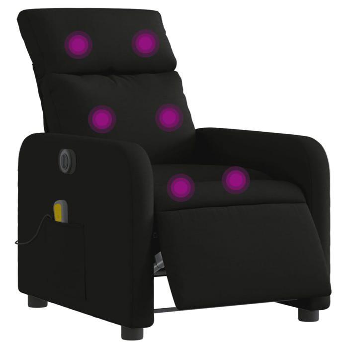 VidaXL Electric Reclining Massage Armchair, Relaxation Chair with Adjustable Backrest and Footrest, Salon Seat 3206692