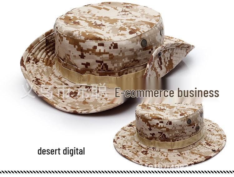 Men's Tactical Camouflage Military Sun Hat - Outdoor/Fishing/Fisherman Hat