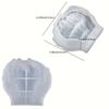 Hand-shaped silicone molds DIY handicrafts-Multifunctional resin cast trays, jewelry trays, candlesticks and succulent plants