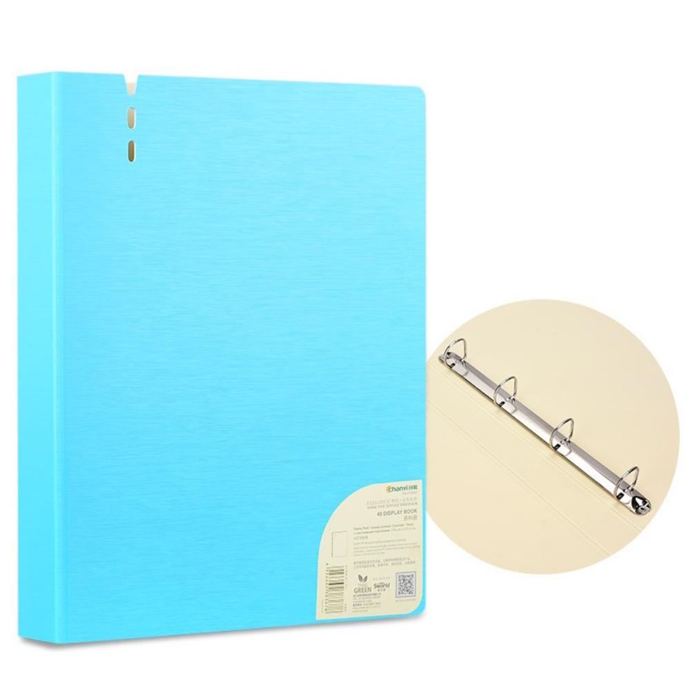 4 Hole Display Book Waterproof Ring Binder Folder New A4 File Folders  Stationery