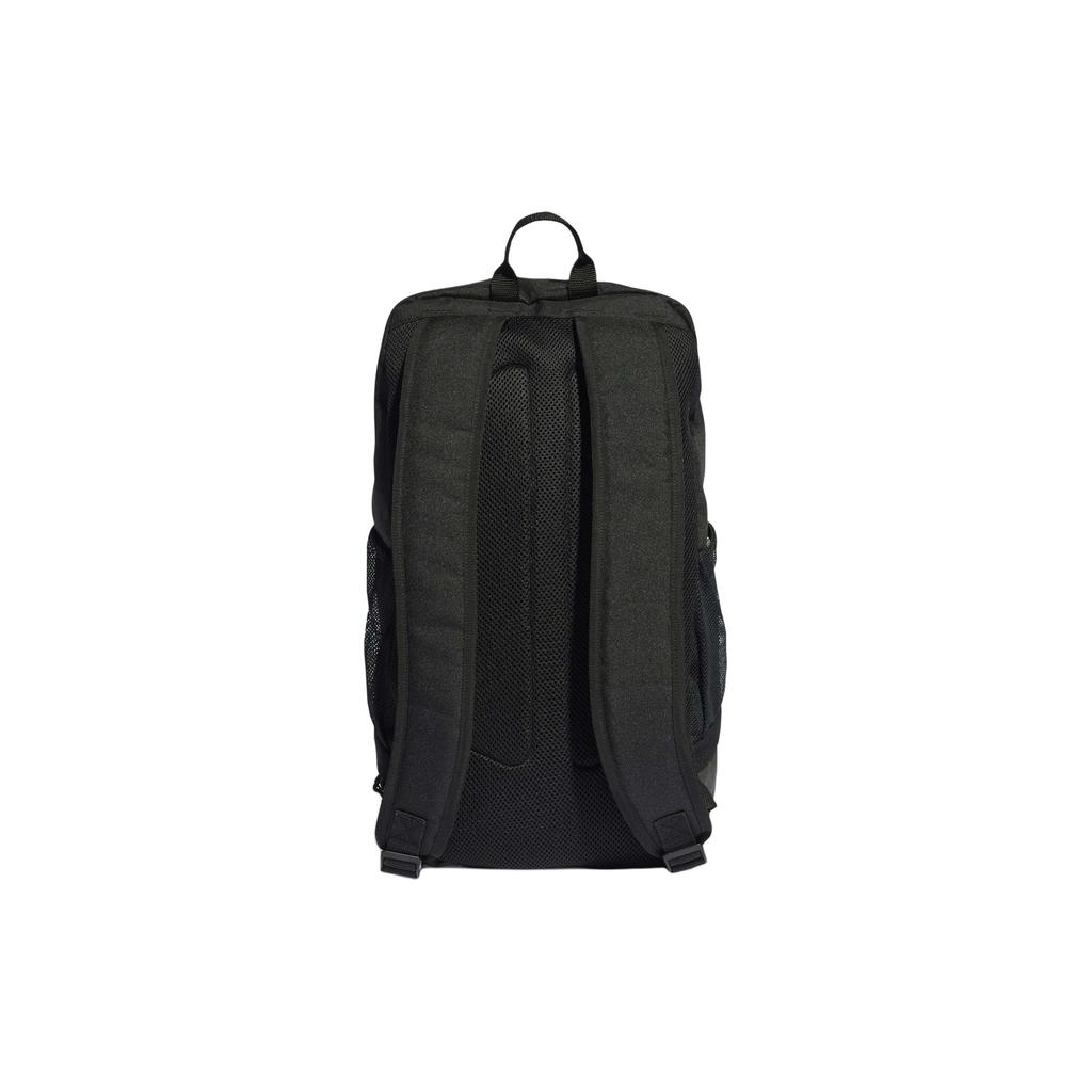 adidas Tiro 23 League Front Floating Three Stripes Recycled Polyester Fabric Backpack Unisex Backpack Black White HS9758
