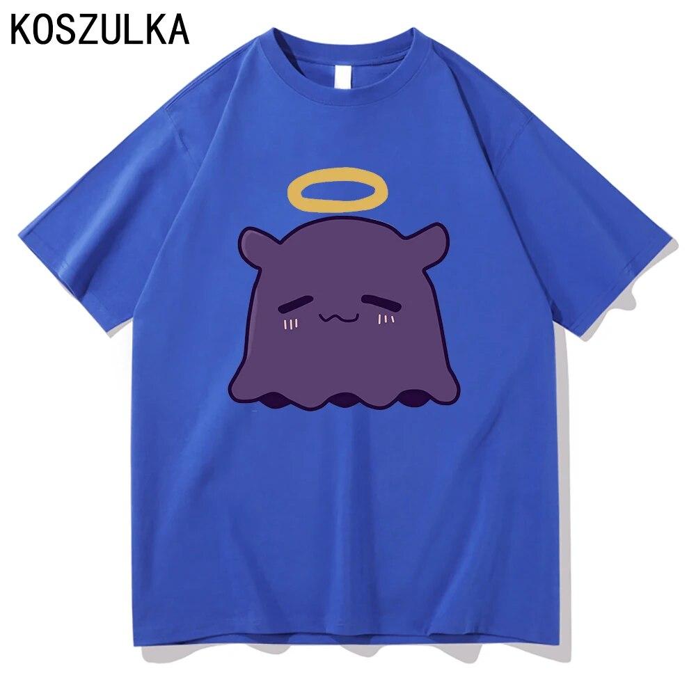 Hololive Takodachi T-shirt High Quality Cotton Tee Shirt Summer T Shirts Graphic Sudaderas Tako Unisex/women Hip Hop Sweatshirts Unisex