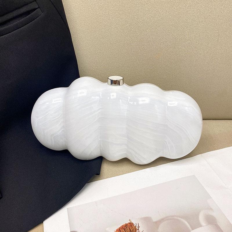 

Сумка через плечо и держатель для мобильного телефона из французского мрамора белый