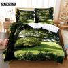 Forest Bedding Set Duvet Cover Set 3d Bedding Digital Printing Bed Linen Queen Size Bedding Set Fashion Design  Bed Cover Set