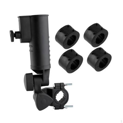 Golf Umbrella Holder Mount Support Accessories Windproof Universal Clamp Stand for Trolley
