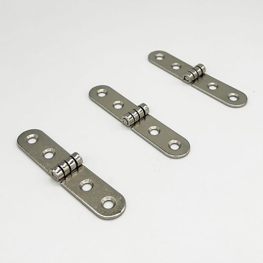 8Pcs Furniture Hardware Accessories Flap Screw-On Hinges 270 Degree Cabinet Door Hinge