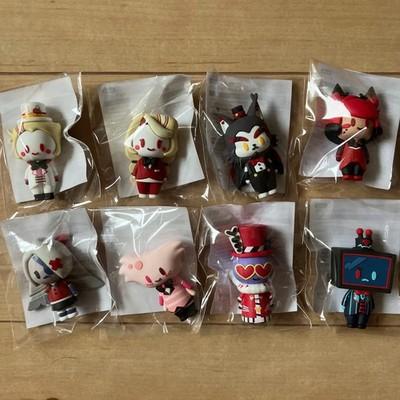 Welcome Hazbin Hotel Rubber Figure Set 8 ROUND1 Limited 2026 JP FS