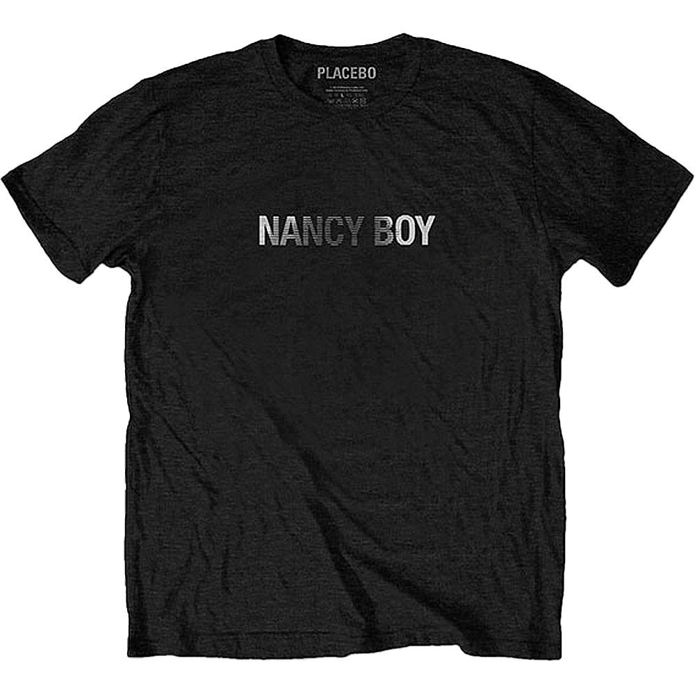 Men s Placebo Nancy Boy T-shirt Medium Black XL