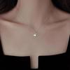 925 Sterling Silver Ginkgo Leaf Necklace - High-End Light Luxury 2024 Fashion Clavicle Chain for Women