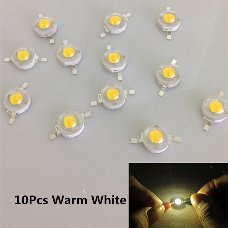 10 Teile/satz 3W LED High Power Super Helle Lampe Perlen Nachtlicht für Taschenlampe Bühne Hof