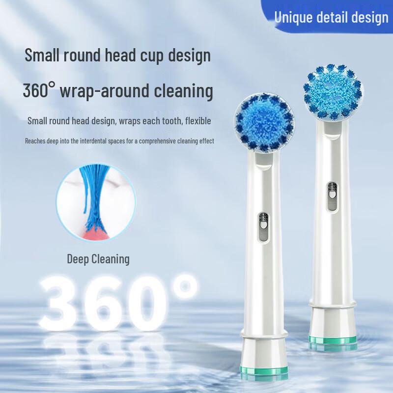 Cabeças de Substituição para Escova de Dentes Elétrica Qianbaimei para Oral-B