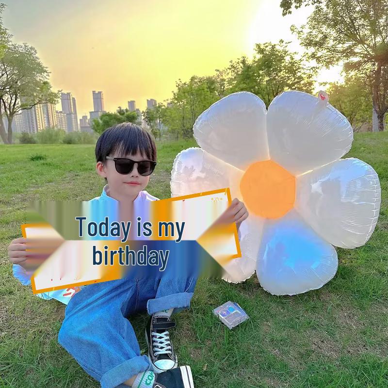 

Happy Birthday Cat Banner Backdrop for Kids Party, Outdoor Picnic, or Photo Scene Decoration