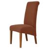 High Back &Universal High Elasticity Chair Cover Jacquard M Xl Size Chair Covers Dining Room Kitchen Office Home Corn Flannel