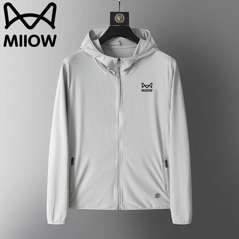 MiiOW Men s Summer Ice-Feel Sun Protection Jacket XL