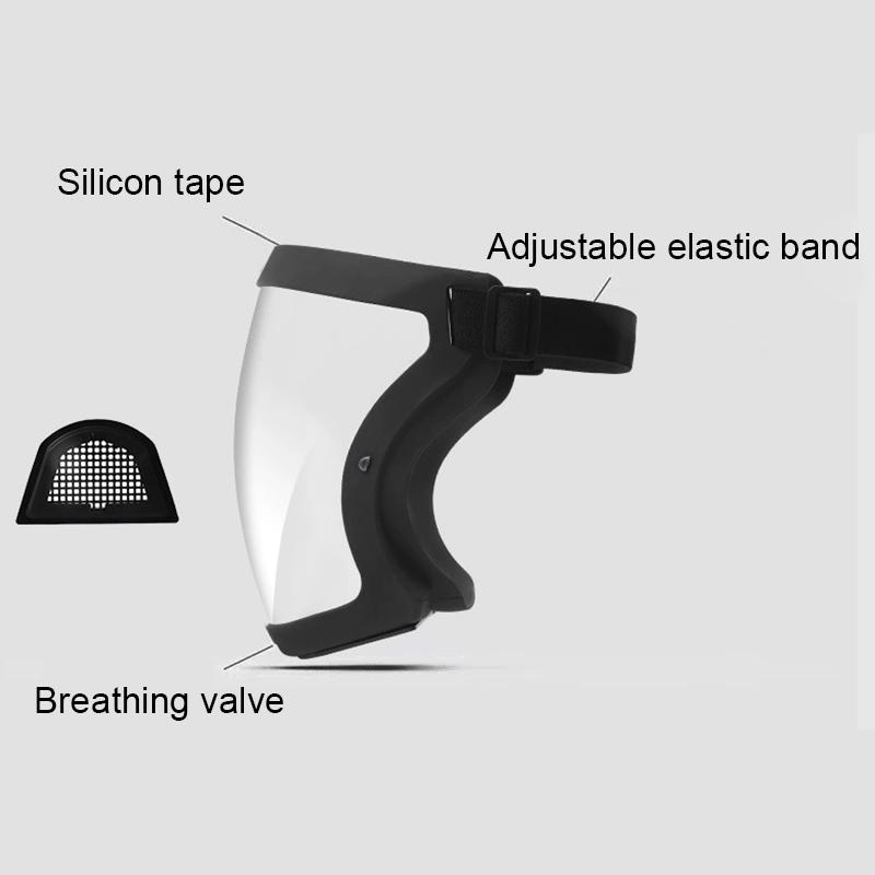 Work Protection Mask Transparent Facial Protector Face Facemask Protective Outdoor Heating Home Kitchen Tools Full Face Mask