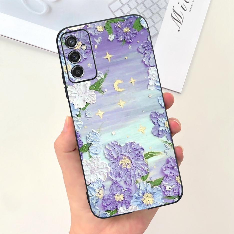 For Samsung Galaxy M52 5G Case SM-M526B Cute Dinosaur Cartoon Back Cover Soft Silicone Phone Case For Samsung M52 M 52 5G Fundas