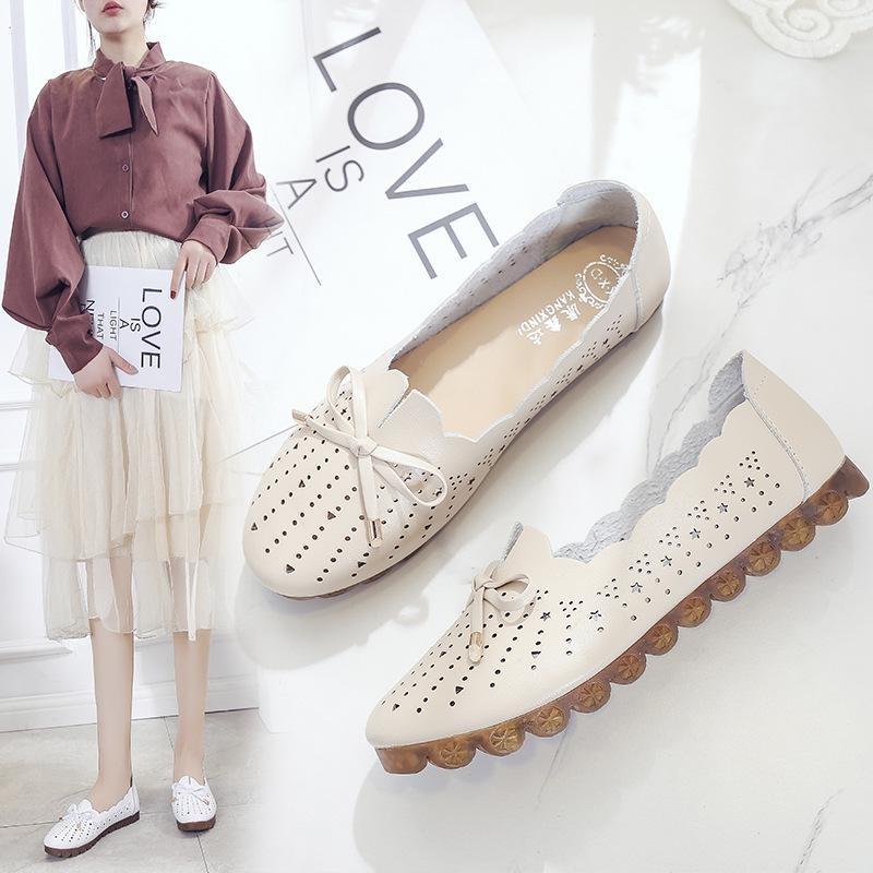Women Shoes Loafers Women Flats Moccasins Shoes Woman Genuine Leather Shoes