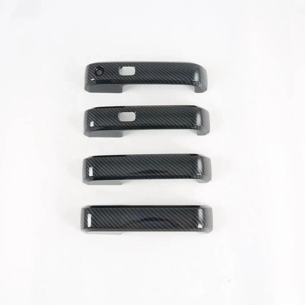 For Ford F150 F-150 2015 2016 2017 2018 ABS Glossy Black Door Handle Cover Trims Decoration Sticker Car Accessories