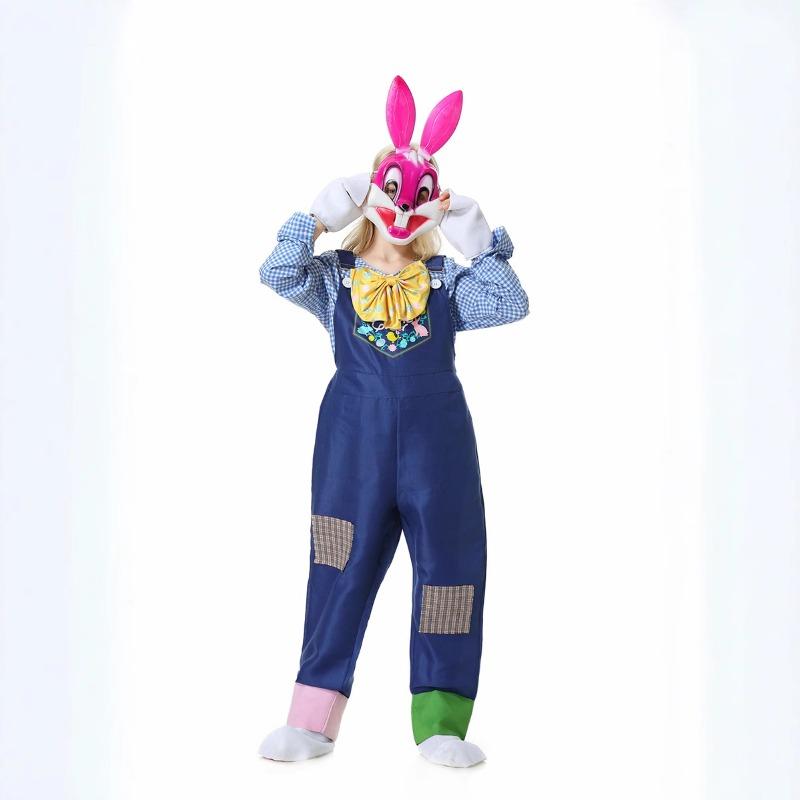 Easter Bunny Costume, New Pastoral Egg Bunny Party Masquerade Performance Costume