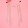 Long Tassel Rhinestone Head Chain Shiny Tassel Hair Accessories  Women's Hair Jewelry