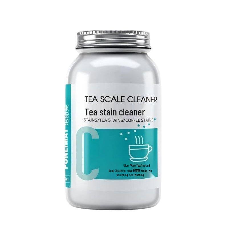 Tea & Coffee Descaler Cleaner: Removes Scale & Stains from Cups, Machines, and Tea Sets – Food Grade, Safe, and Healthy.