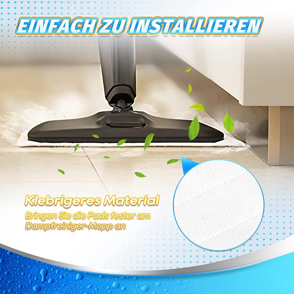 Replacement Parts Mop Pad Compatible for Vileda Steam XXL Steam Mop Accessories Washable Mop Cloth Pads