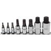 Jeu De Douilles À Embouts 10 Mm (3/8") Denture Multiple Intérieure (pour XZN) 8 Pièces