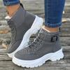 Fashion Plush Lined Warm Snow Boots, Casual Versatile Fall And Winter Warm Snow Shoes, Wear-resistant Non-slip Snow Shoes