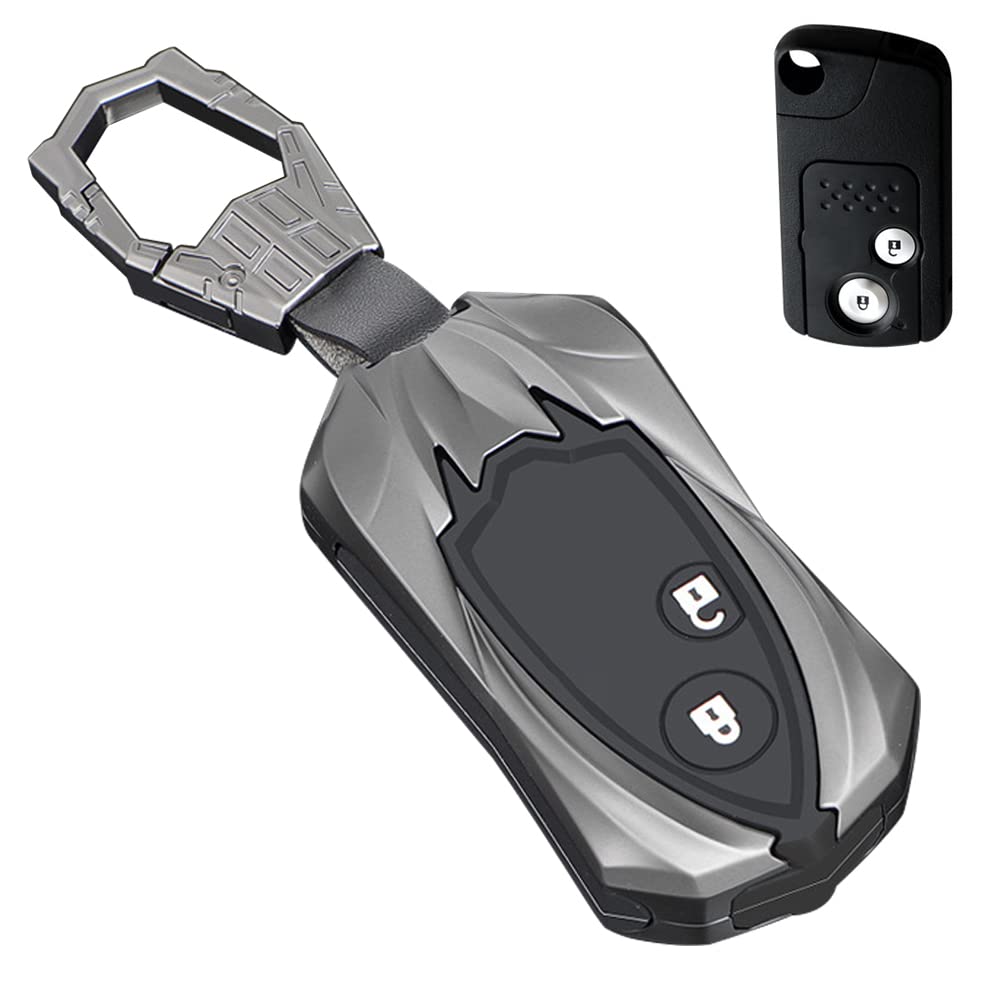 

LETINGFAR Key Case for Honda, Smart Key Case, Key Cover, Alloy, Key Holder Designed key case