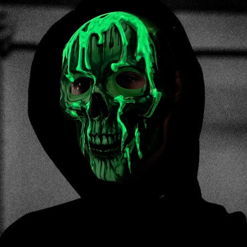 Skeleton Face Mask Masquerade Mask Full Face Mask Halloween Party Mask Masquerade Accessories For Men Women Cosplay