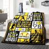 Sport Passion Poster Blanket Blanket Versatile for Couch Sofa Couch Office Bed Picnics Modern Style Gift for Travel, Home, Birthdays  Y12
