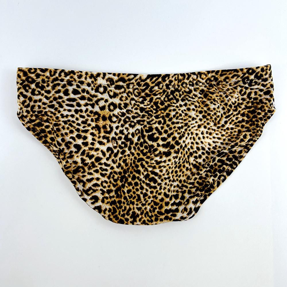 Briefs JOCKMAIL Leopard Print Sexy Low Rise Men's Underwear
