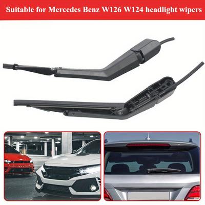 Car Headlight Wiper Arm Headlight for Mercedes W124 W126 W140 A1248200744 Plug-and-play & Truck Parts Exterior Accessories