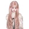 Harajuku Long Straight Synthetic Hair Lolita Halloween Cosplay Wig with Bangs  for Women
